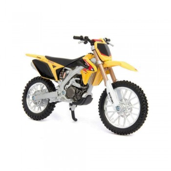 Machetă moto Bburago [1:18] - Suzuki 2010 RM-Z450 - Yellow/Black